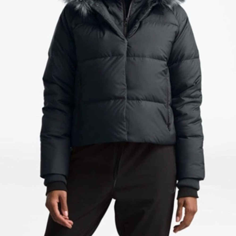 NWT North Face Women's Dealio Down Crop Jacket - Picture 3 of 7